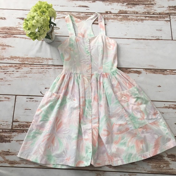 Joni Blair Dresses & Skirts - Vintage Joni Blair Racerback Dress with pockets